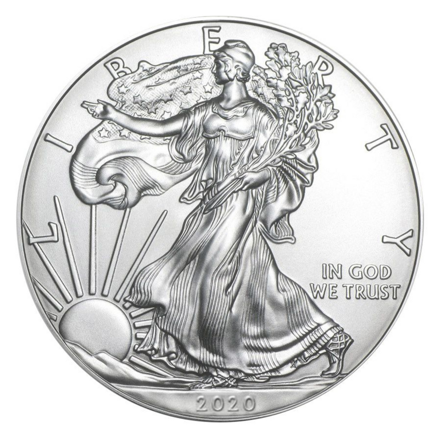 2020 United States Mint Silver Eagles - 1oz - Natia Shop Precious Metals, Inc.