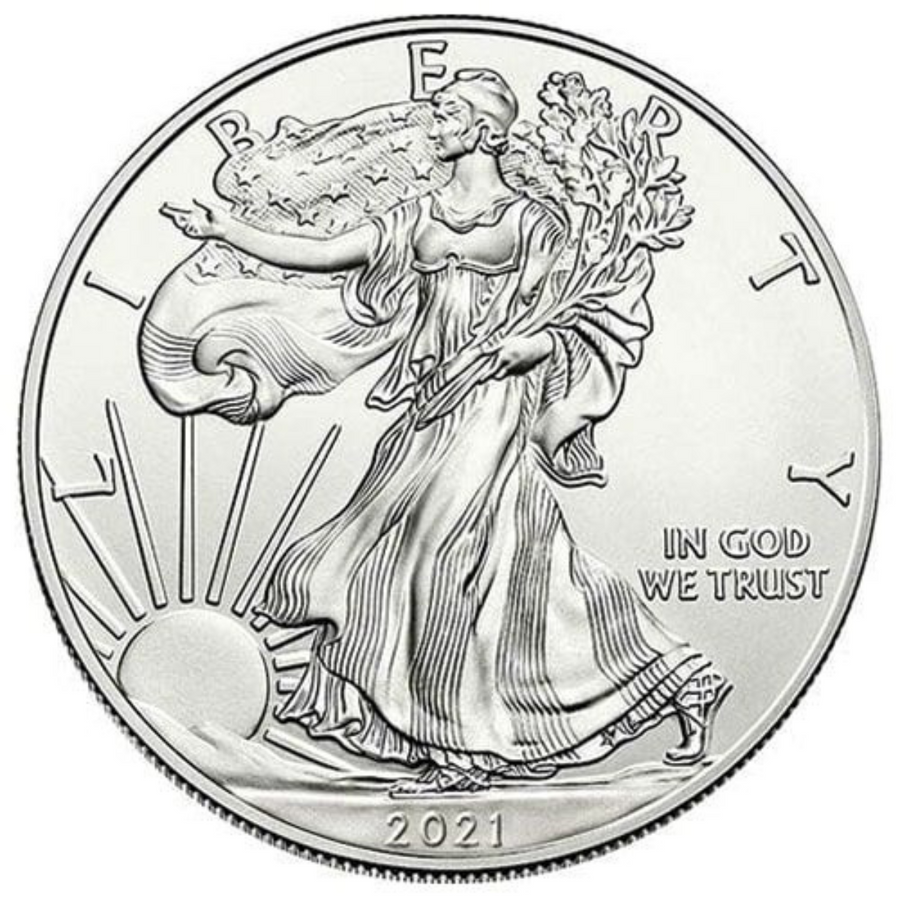2021 United States Mint Silver Eagles - 1oz - Natia Shop Precious Metals, Inc.